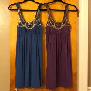 Lot of 2 casual summer dresses
